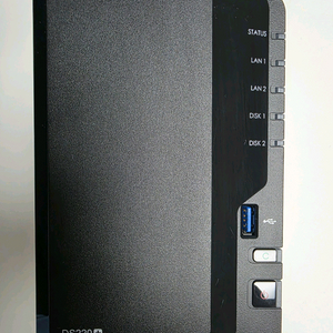 DS220+ RAM 6G + 아이언울프 2TB 2개