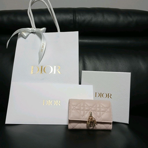 [풀박스]디올 레이디 글라이신 지갑 파우더 핑크