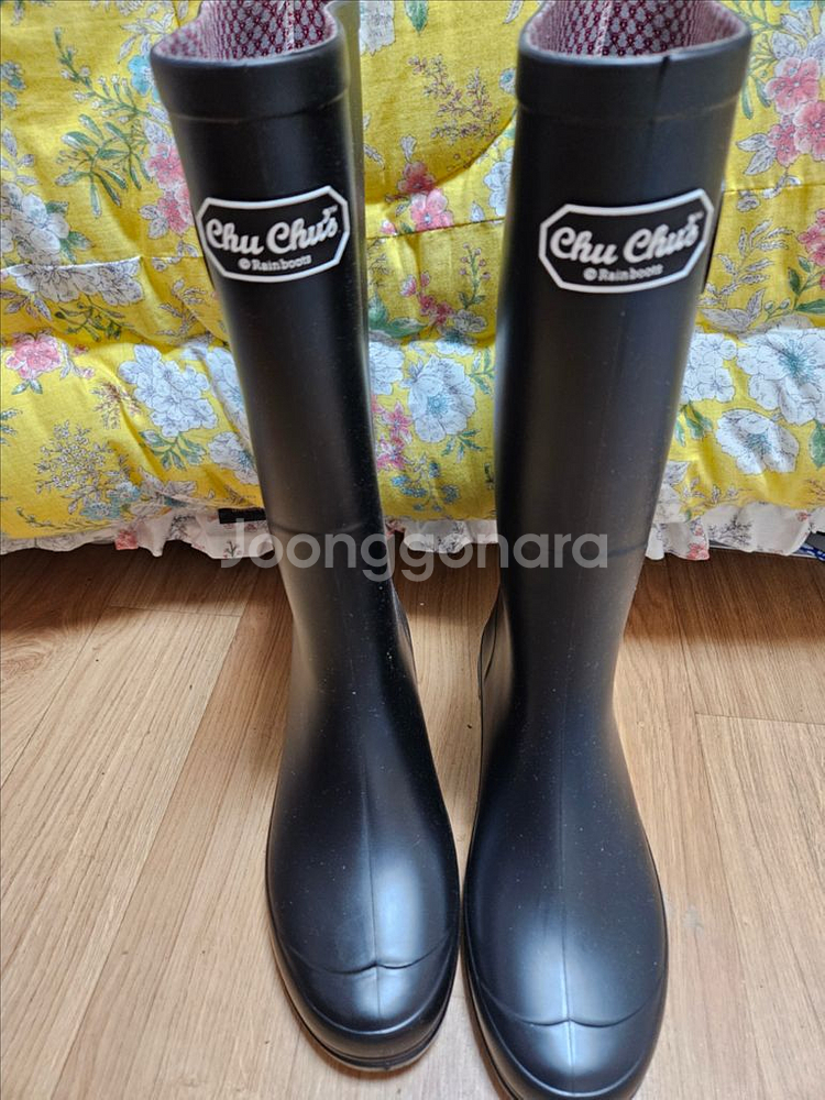 츄츄장화 240-245사이즈 검정--4