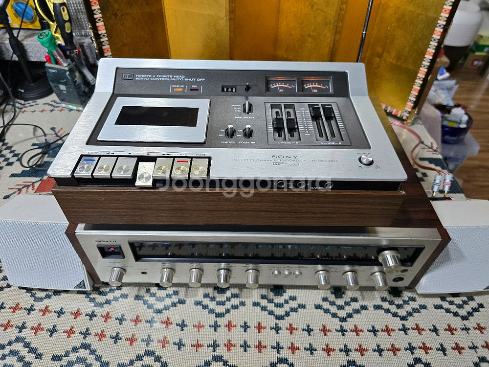 빈티지 소니 스테레오 카세트 코더 TC-3250SD--2