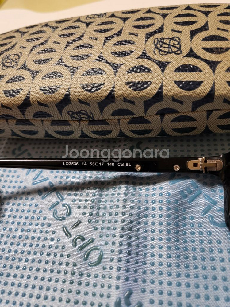루이까또즈 뿔테안경(새상품)--8