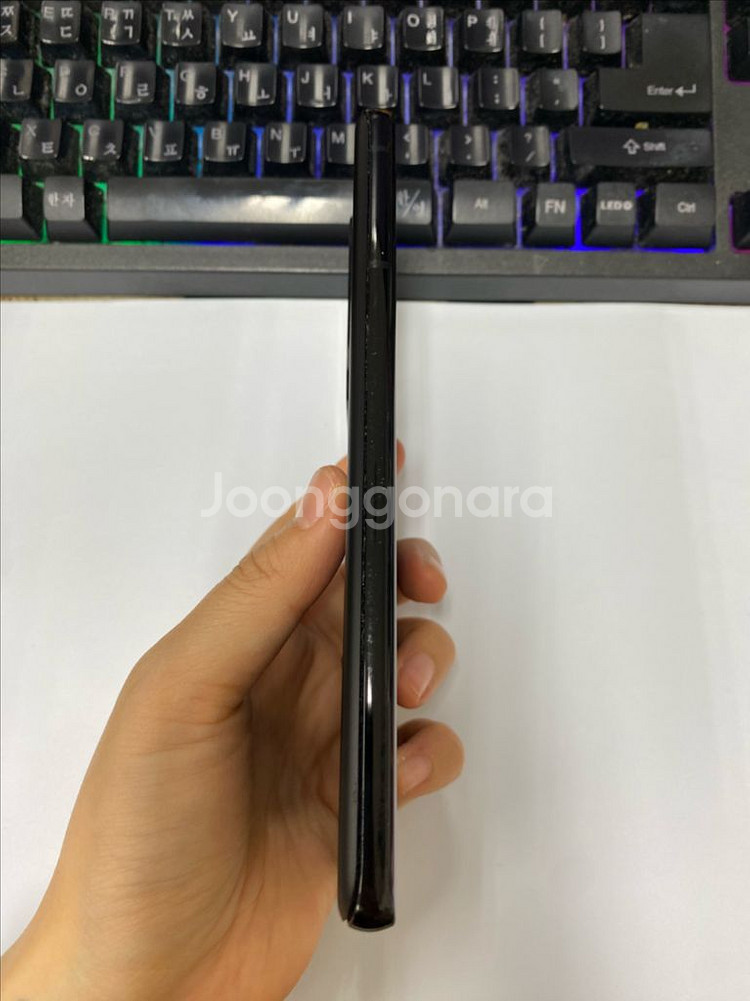 SK 갤럭시S21울트라 블액 외관깨끗256GB--5
