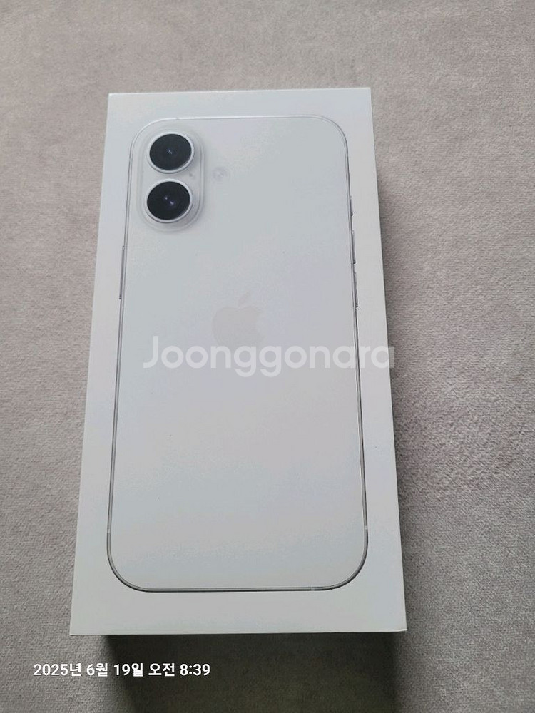 아이폰16 256기가 자급제 미개봉 새상품--0