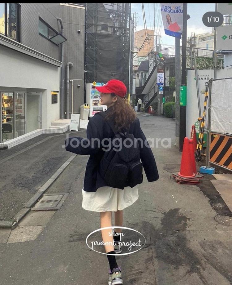 프레젠트 프로젝트(프프) 체리블러썸 백팩--0