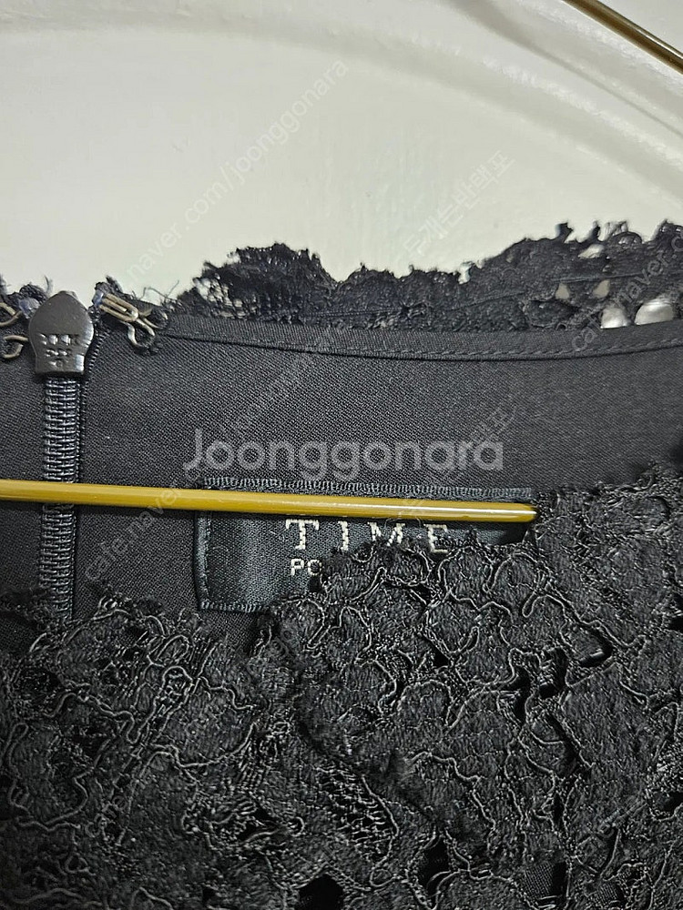 타임 원피스 아일렛 롱원피스 실크안감 반팔원피스--8