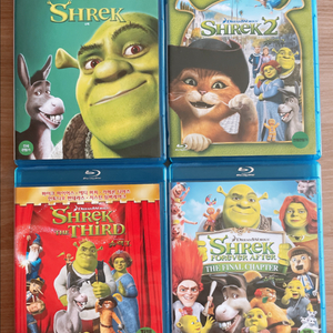 슈렉 DVD 블루레이 1,2,3,포에버