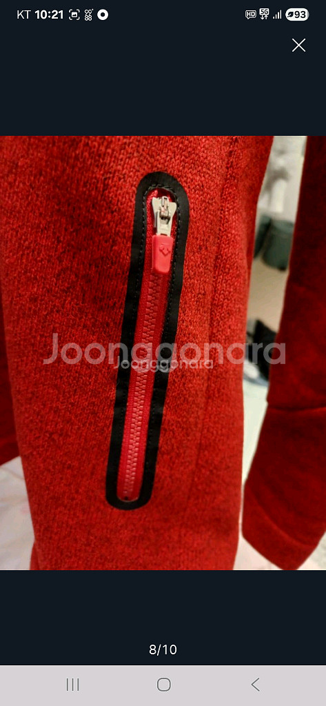 데상트 집업 후리스 여성m--7