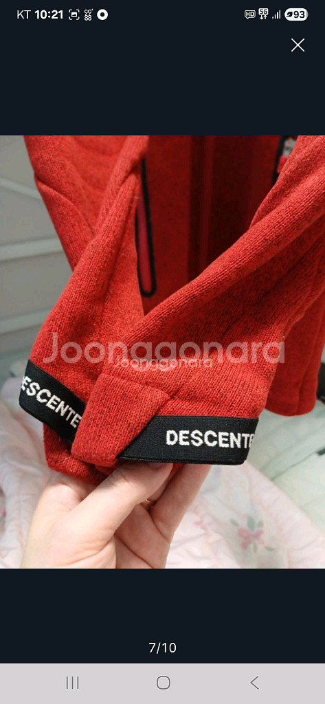 데상트 집업 후리스 여성m--6