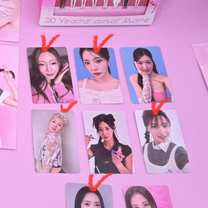 소녀시대 sm30주년 그룹포토 포카 구매합니다