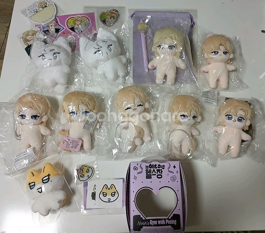 플레이브 노아 비공식 10cm 인형 일괄--0