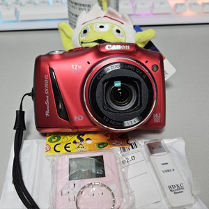 캐논 파워샷 sx150is 레드 A급 y2k 디카
