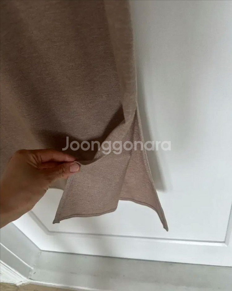 제평 엠베이지 반목 롱원피스 베이지--3