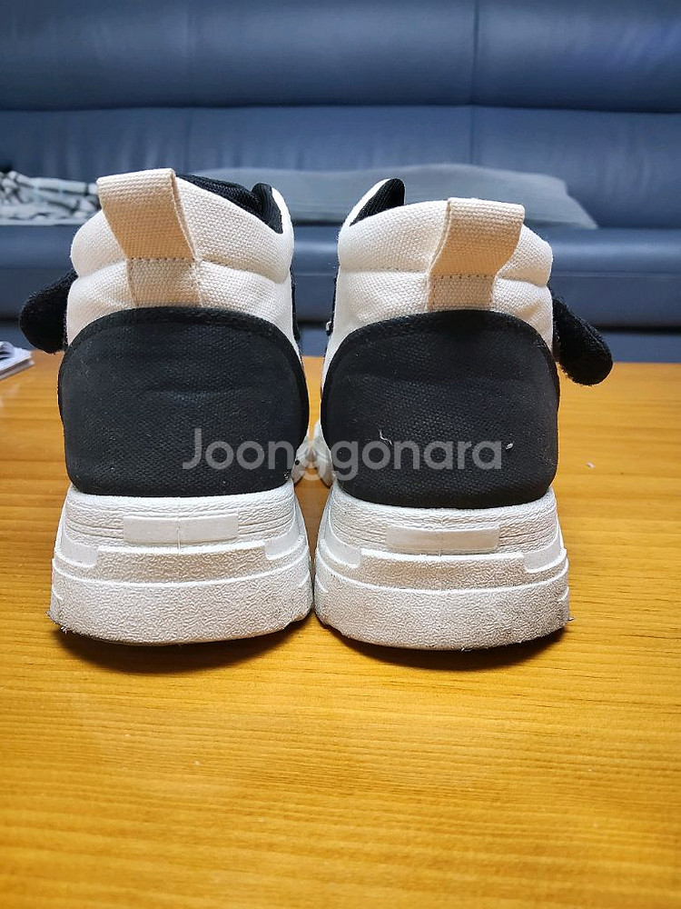 벨크로 하이탑 스니커즈--1