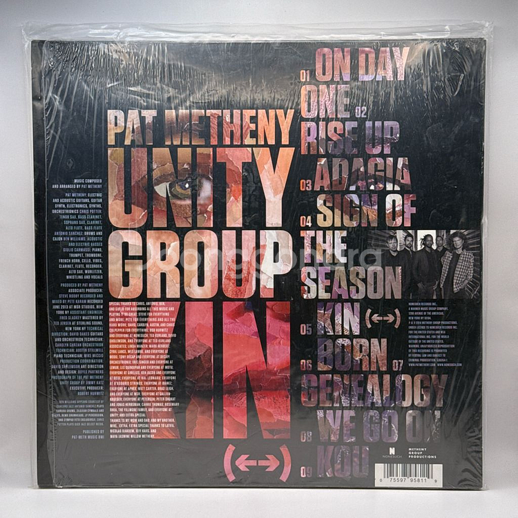 Pat Metheny Unity - Kin LP+CD--7