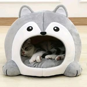 (미사용) 고양이 침대, 고양이 집 팝니다.