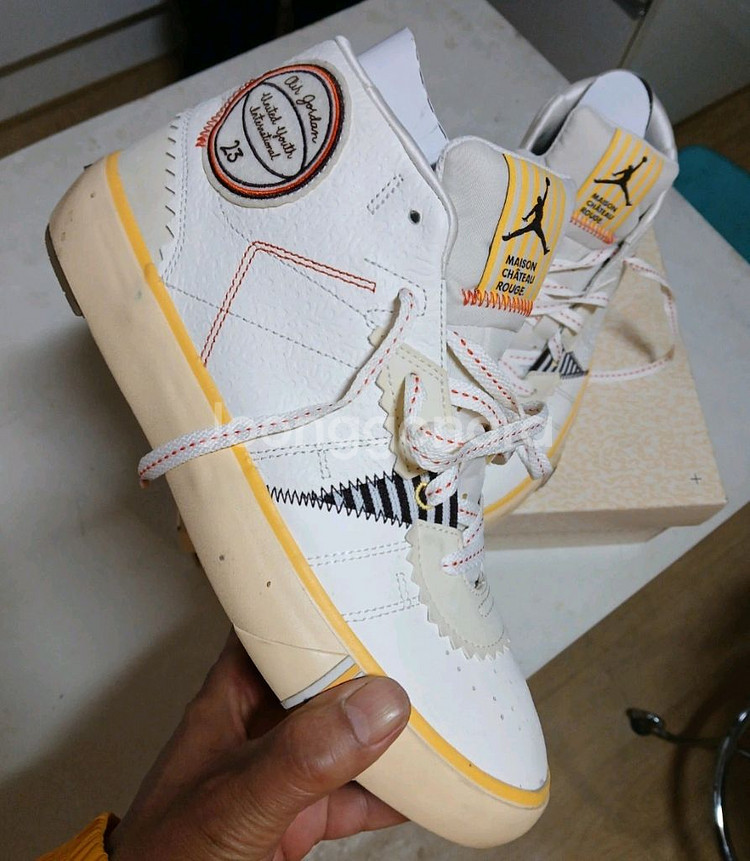 (1회착용 280사이즈)조던 시리즈X 메종 샤또 루즈--1