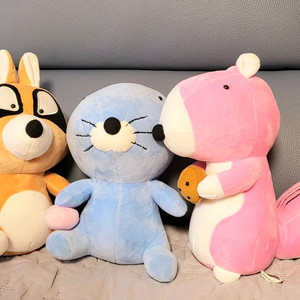 너부리 보노보노 포로리 인형 세트