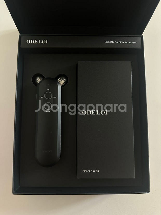 얼굴 리프팅 기기 오드로이 티타늄샷 중주파 마사지기 갈--1