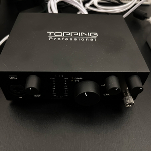 토핑 topping 1x2 otg 오디오인터페이스