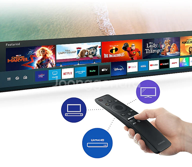 최신 삼성 75인치 QLED 4K 스마트 TV 특가판매--6