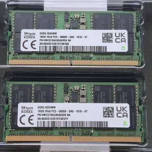 노트북메모리 Sk hynix DDR5 16GB 5600