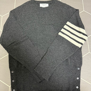 톰브라운 캐시미어 니트 다크그레이 3사이즈