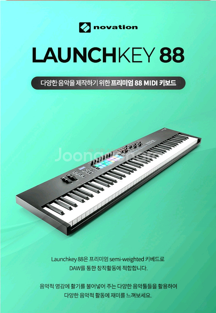 노베이션 런치키 mk3 88 미디건반--6