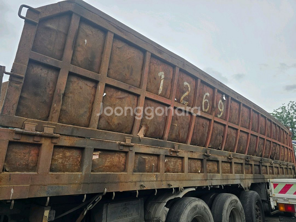 25톤 고철통 방통 고물통 판매합니다 .--2