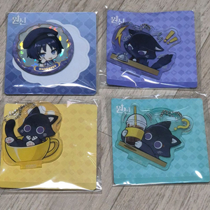 원신 방랑자 SD캔뱃지, 동화고양이 미니 아크릴스탠드