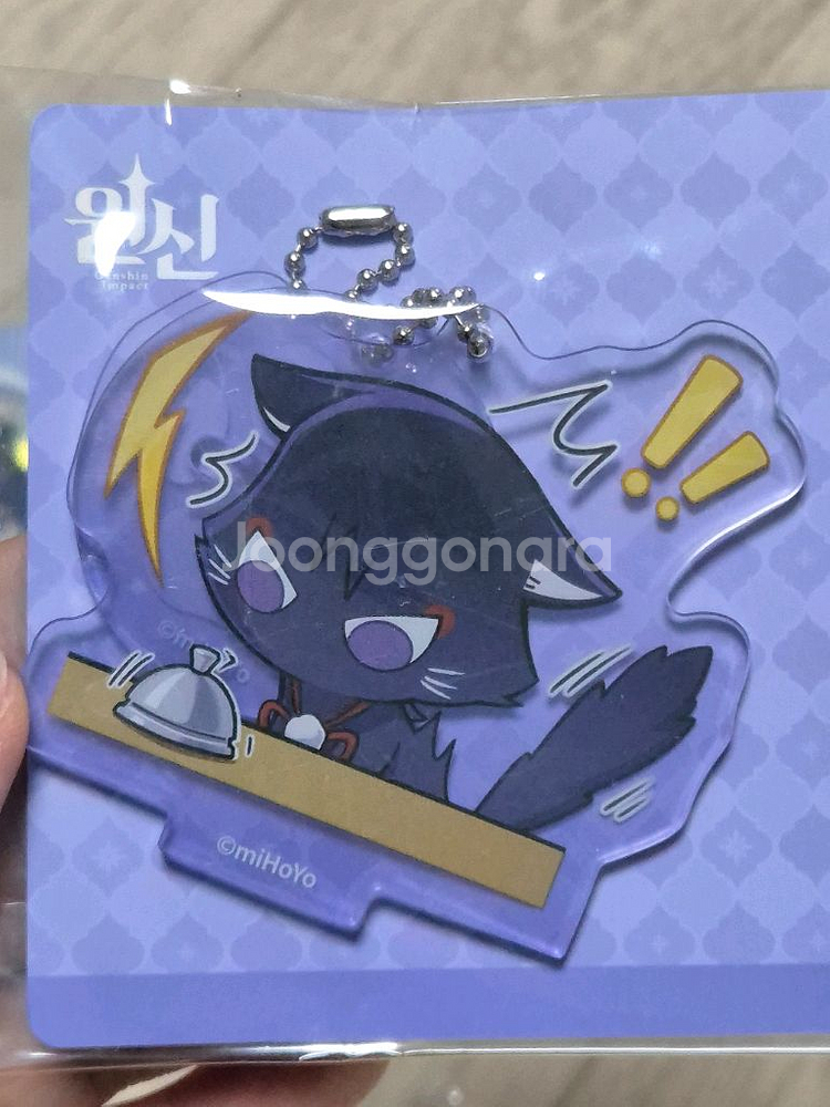 원신 방랑자 SD캔뱃지, 동화고양이 미니 아크릴스탠드--2