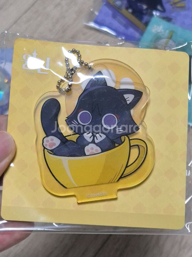 원신 방랑자 SD캔뱃지, 동화고양이 미니 아크릴스탠드--4