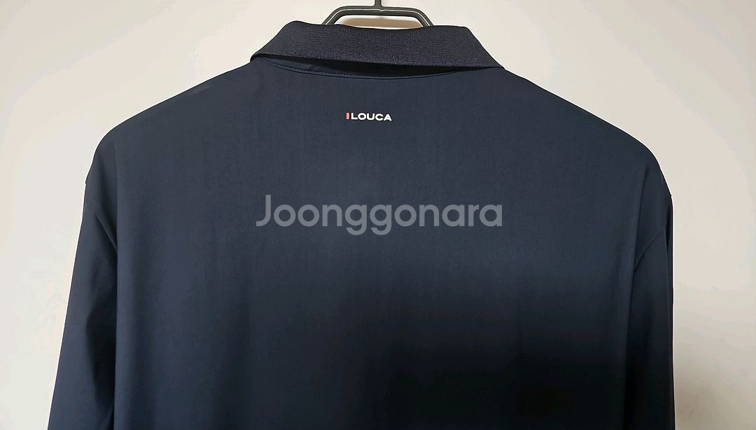 루이스카스텔 네이비 긴팔 폴로티 110--7
