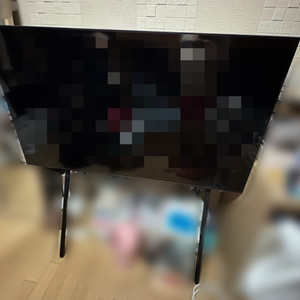 55인치 QLED 4K TV 삼성 스마트티비 +거치대
