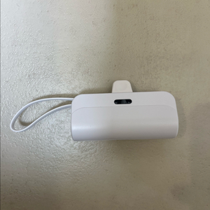 2 in 1 보조배터리 3300mAh 흰색 새상품
