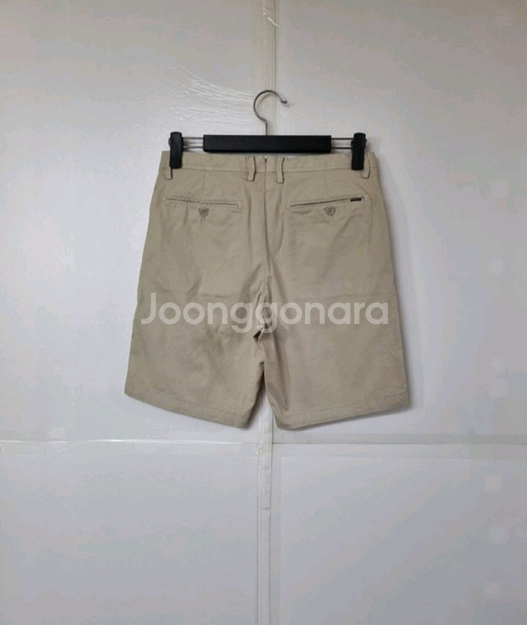 30)헤지스 터키산 면바지 스판바지 반바지--1