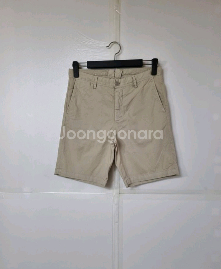 30)헤지스 터키산 면바지 스판바지 반바지--0