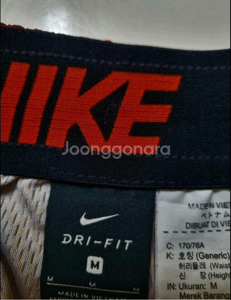 30)나이키 드라이핏 트레이닝 반바지--5