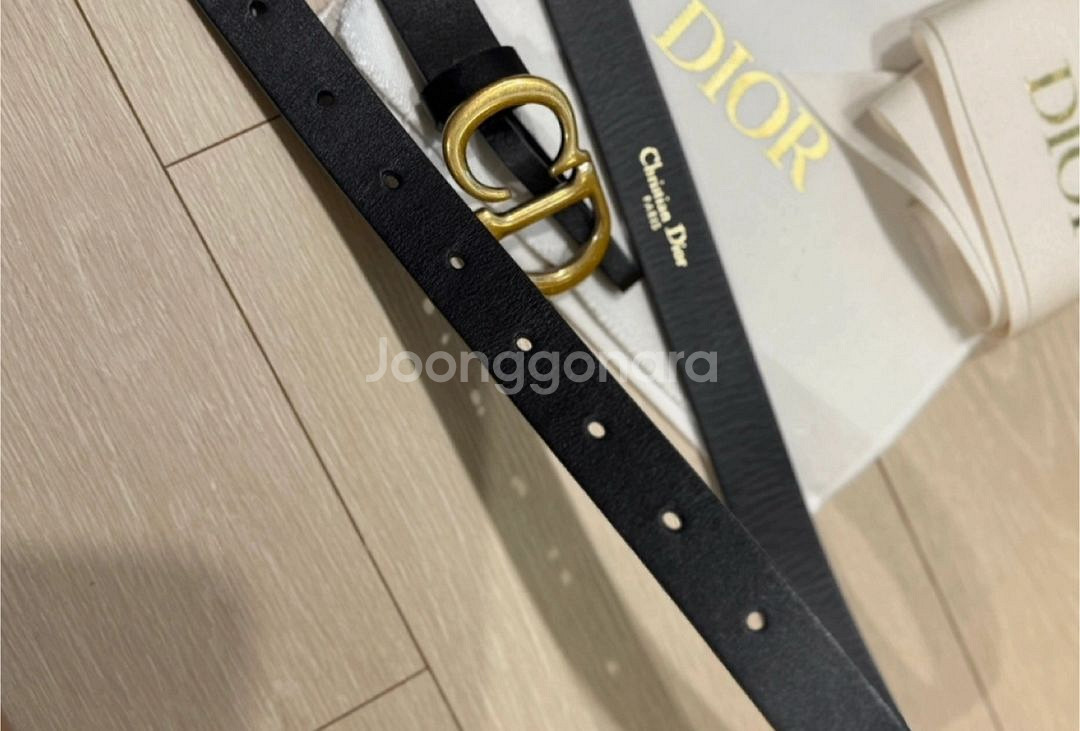 정품 디올 CD 새들벨트 75cm_정가85만원--1