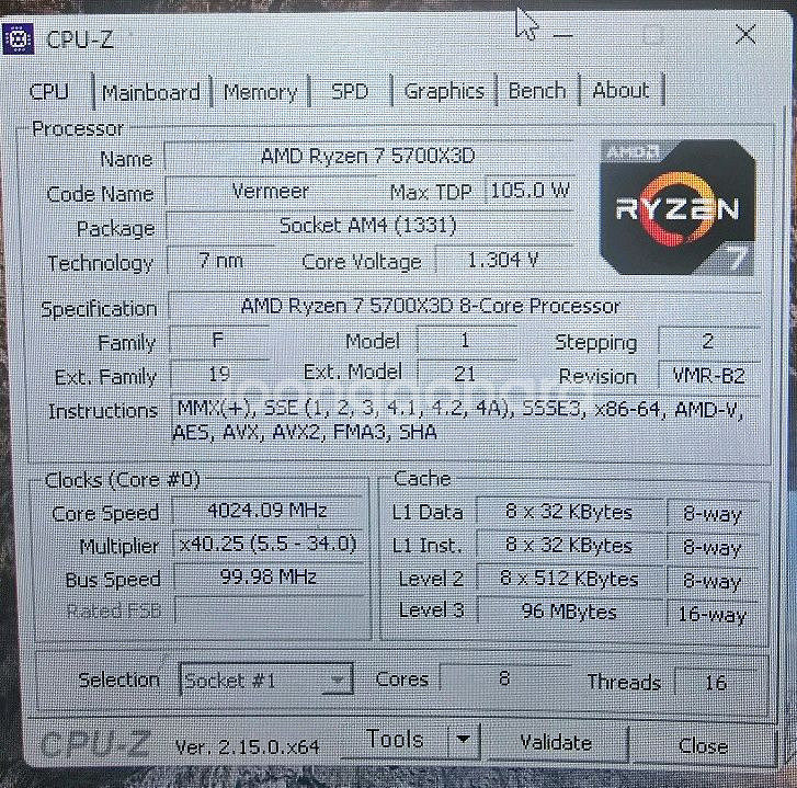 라이젠7 5700X3D, DDR4 32GB, 반본체--3