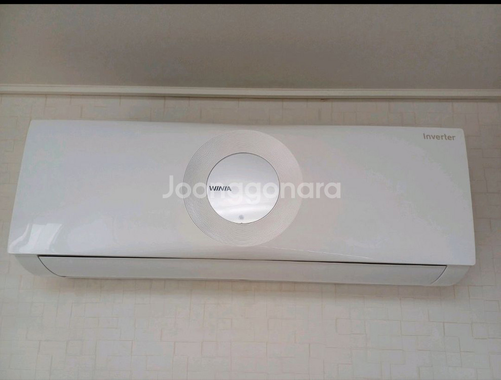 위니아 인버터 투인원에어컨 기본설치포함--1