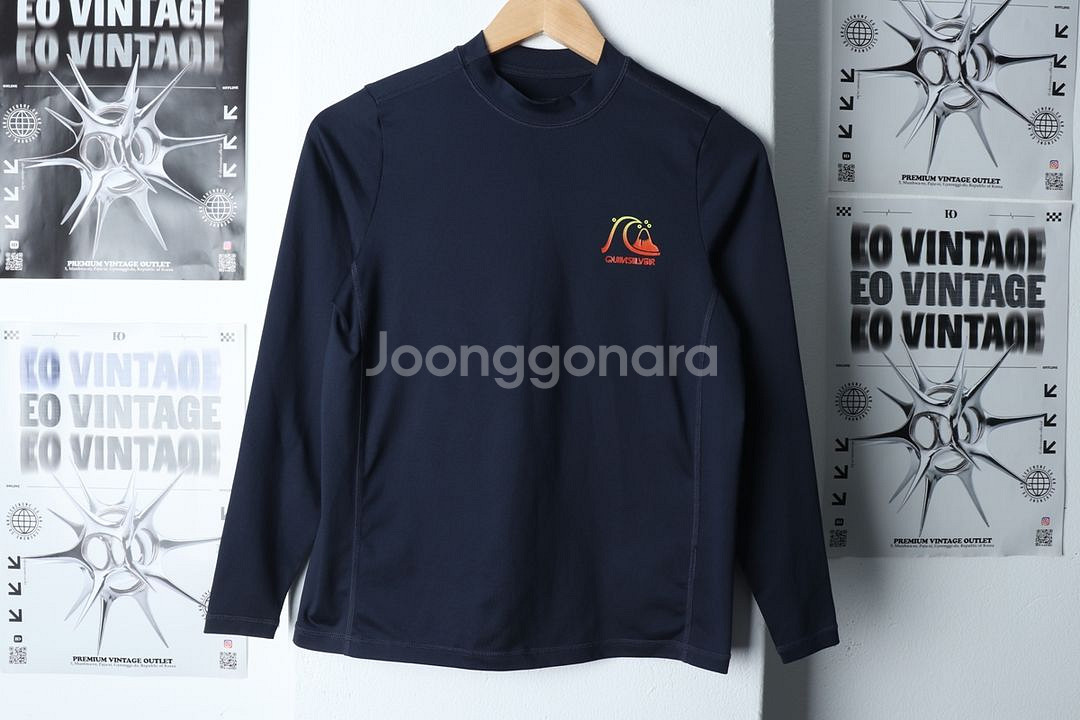 (L) 브랜드빈티지 긴팔티셔츠 아동 키즈 퀵실버--3