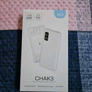 알리오 chak3 보조배터리 새상품