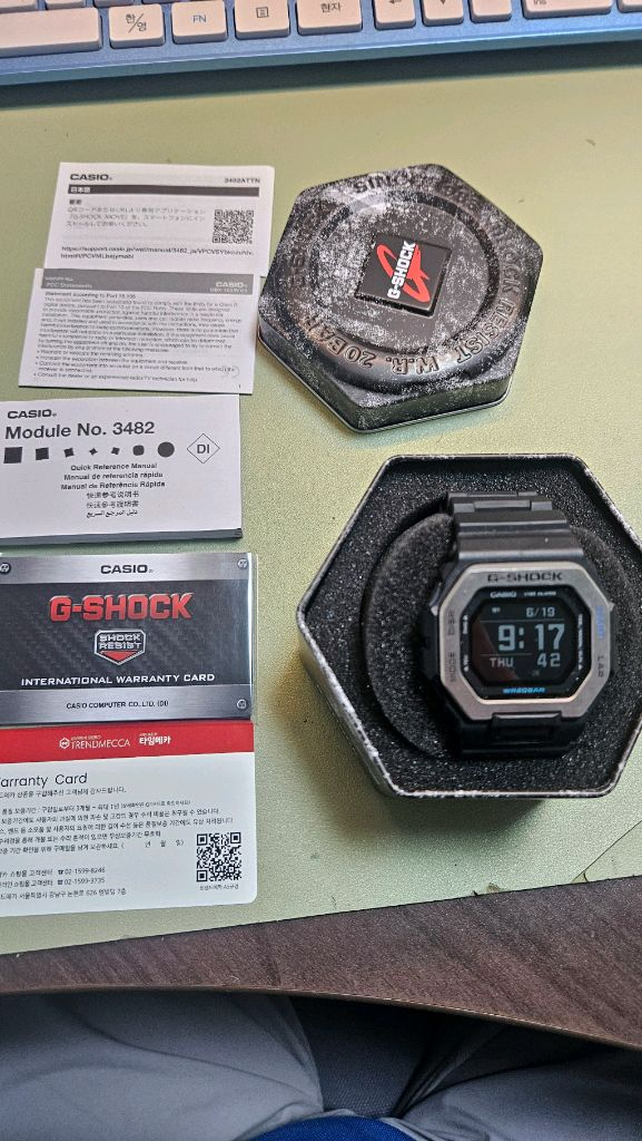 지샥GNX-100 서핑 문페이스 시계--2