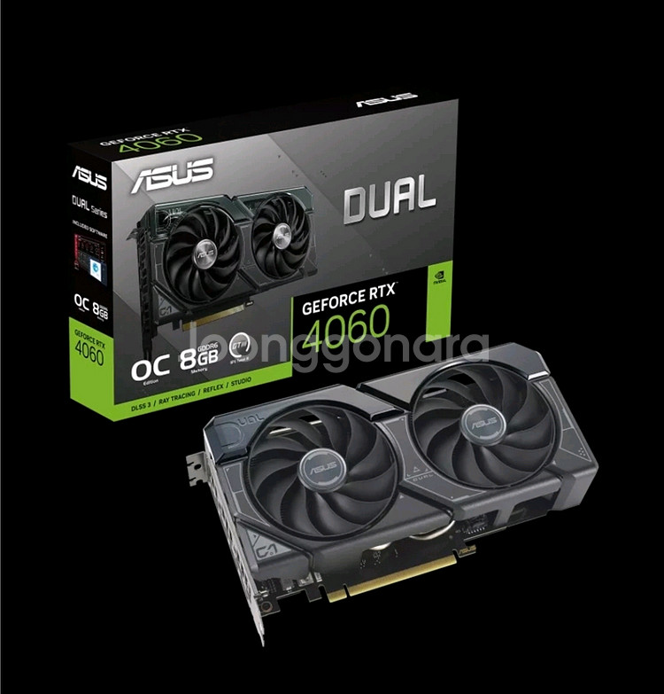 ASUS RTX4060 지포스 그래픽카드--0