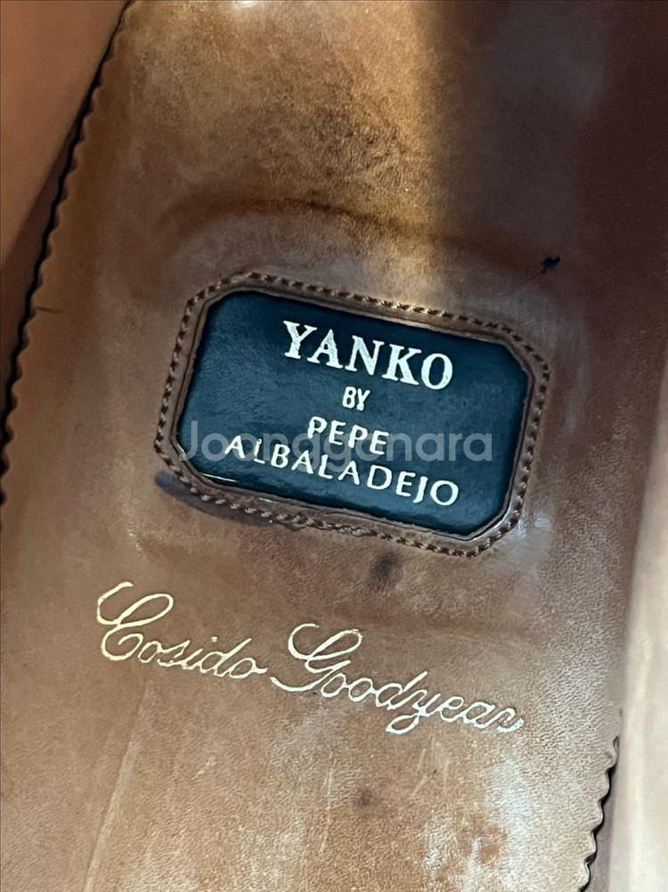 Yanko 얀코 싱글 몽크 부츠 8 1/2--6