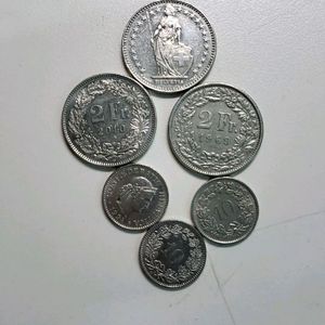 스위스 6프랑 판매합니다
