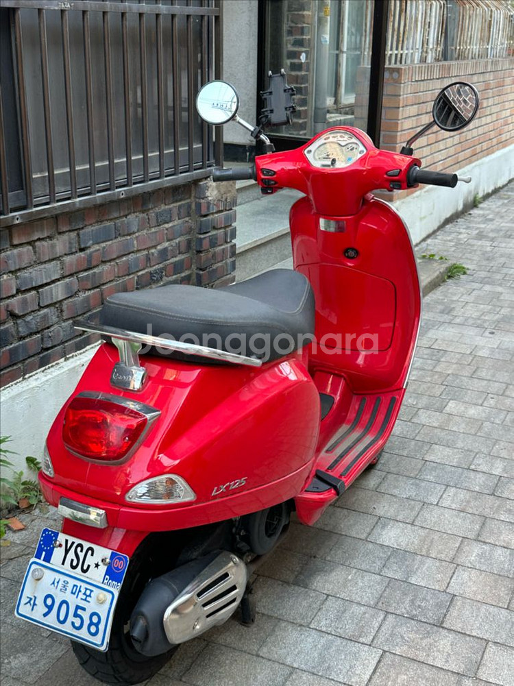 베스파 lx125 18년식--2