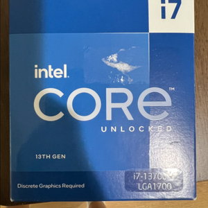 인텔 i7-13700kf 정품 풀박스