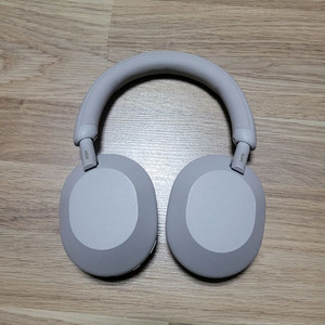 SONY 1000XM5 화이트 헤드폰 단품