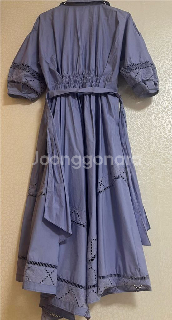 색감 디테일이 예쁜 타임 원피스 새상품--5